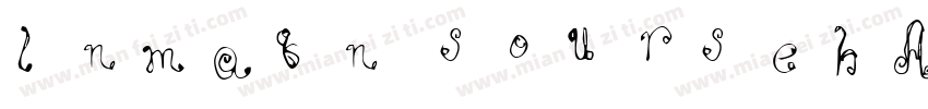 lnmaqn sourseHANSERI字体转换